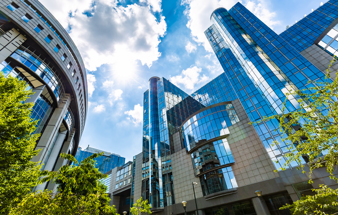 Image of EU buildings in Brussels